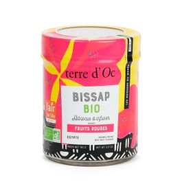 Bissap bio hibiscus et fruits rouges Nature Découvertes Suisse