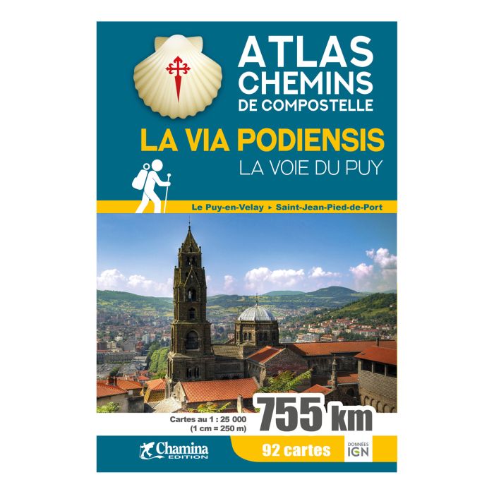 ATLAS CHEMINS DE COMPOSTELLE