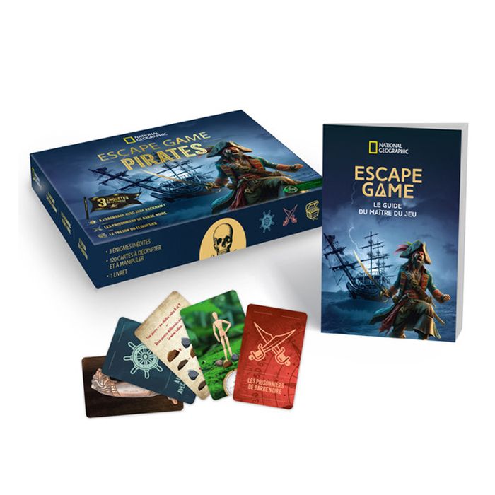 BOITE ESCAPE GAME PIRATES