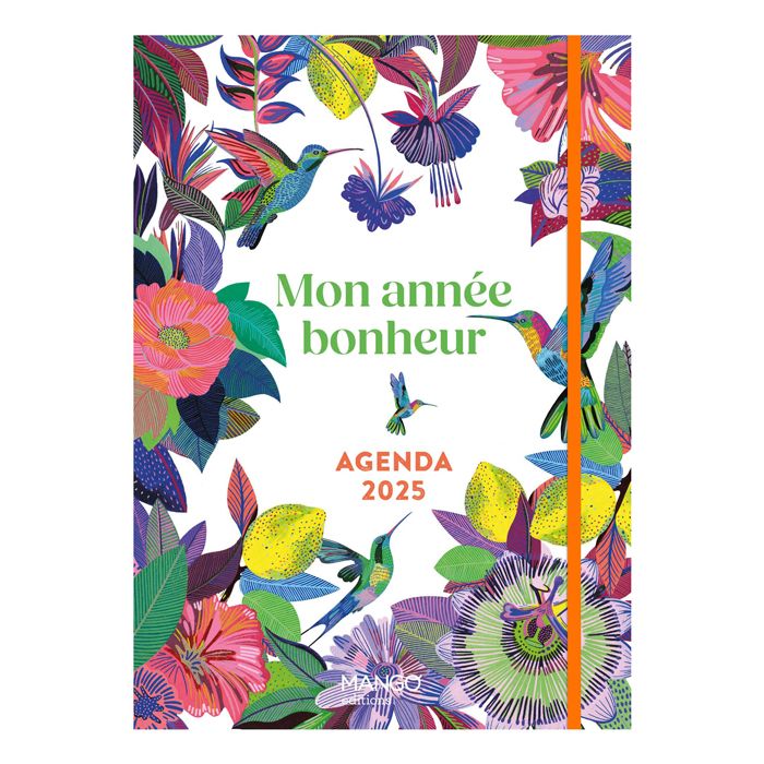 AGENDA UNE ANNEE BONHEUR 2025