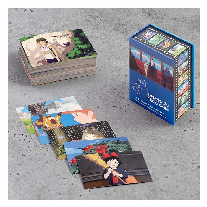 COFFRET STUDIO GHIBLI 100 CARTES POSTALE