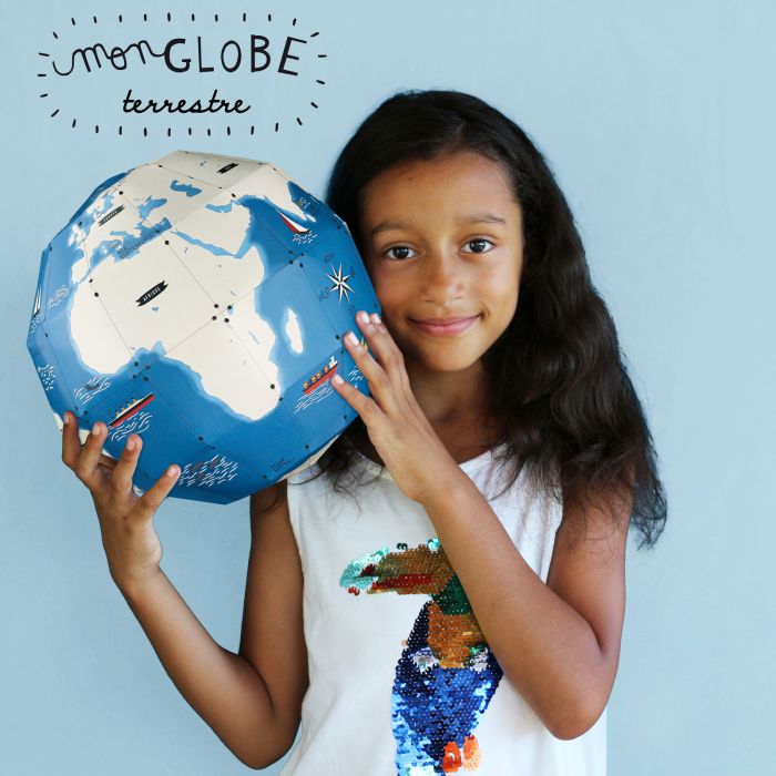 GLOBE EN PAPIER DIY