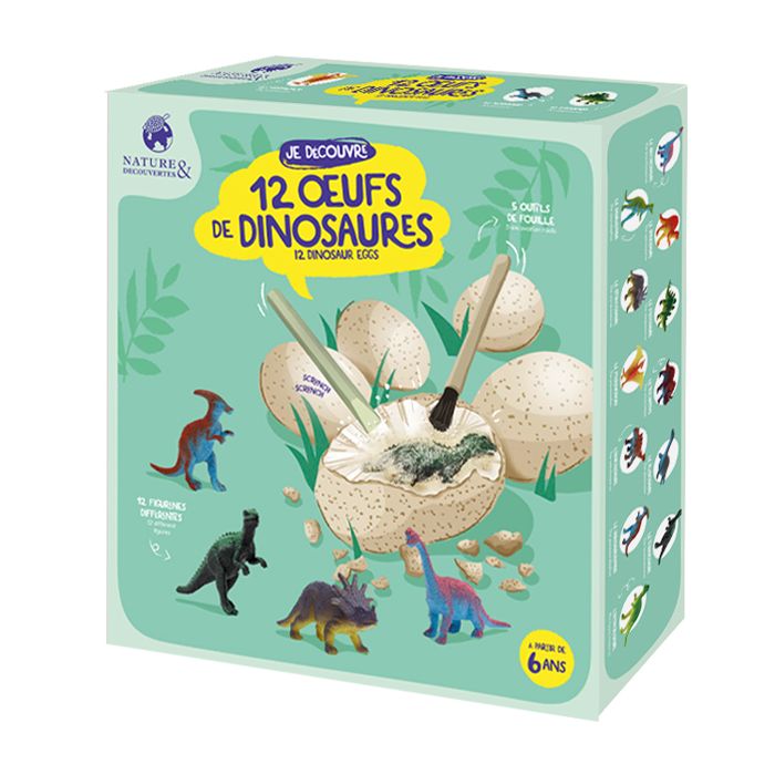 COFFRET DINOSAURES A EXCAVER