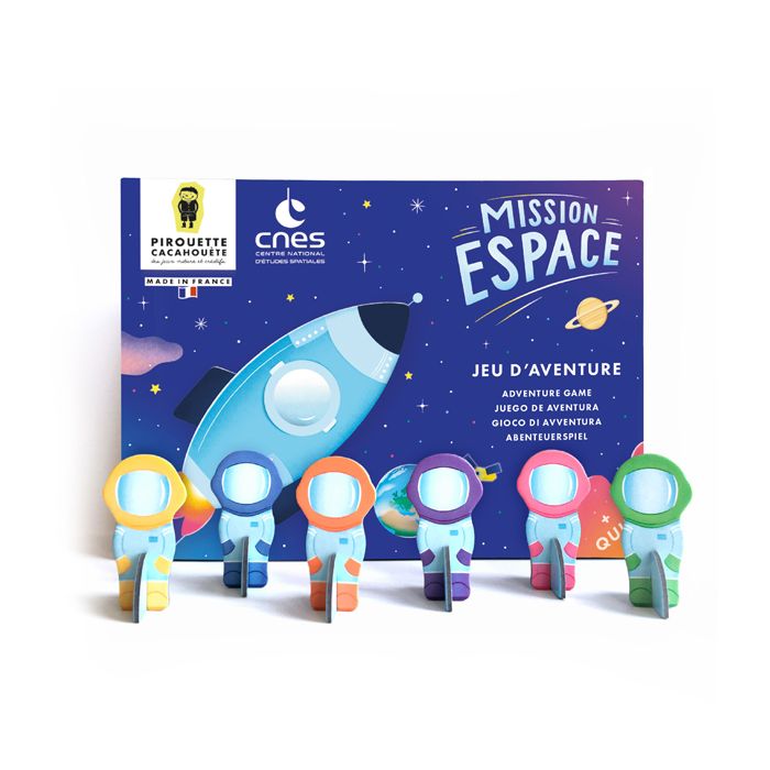 JEU DE L'OIE MISSION ESPACE