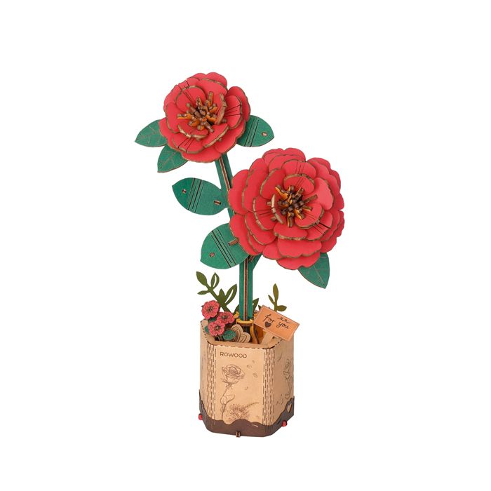 MAQUETTE CAMELIA ROUGE