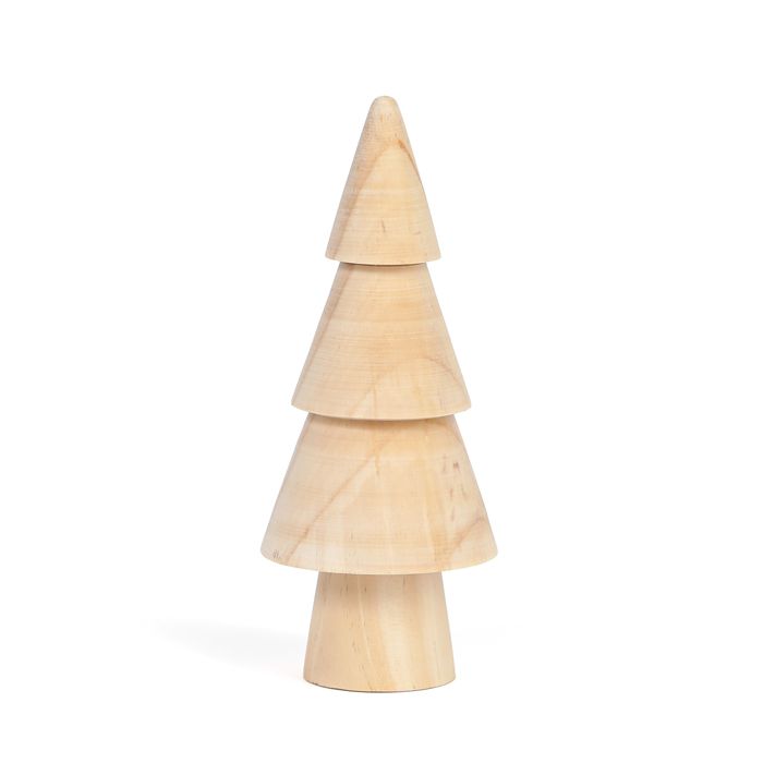 SAPIN BOIS 15 CM FSC ASSORTIS