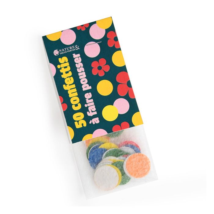 SACHET CONFETTIS DE GRAINES