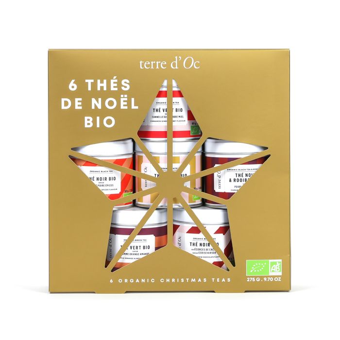 COFFRET 6 THES NOEL ETOILE 2024