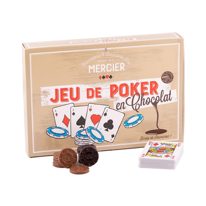 JEU EN CHOCOLAT POKER