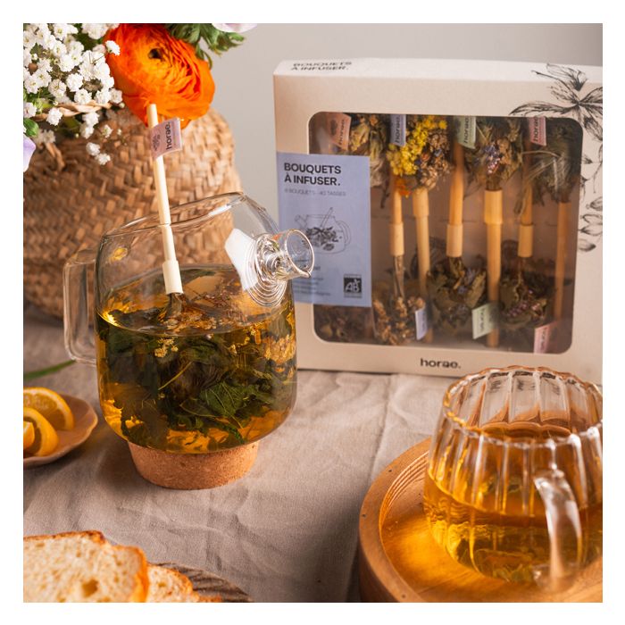 8 BOUQUETS A INFUSER