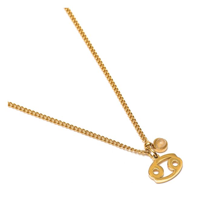 COLLIER ASTRO PIERRE DE LUNE CANCER 24