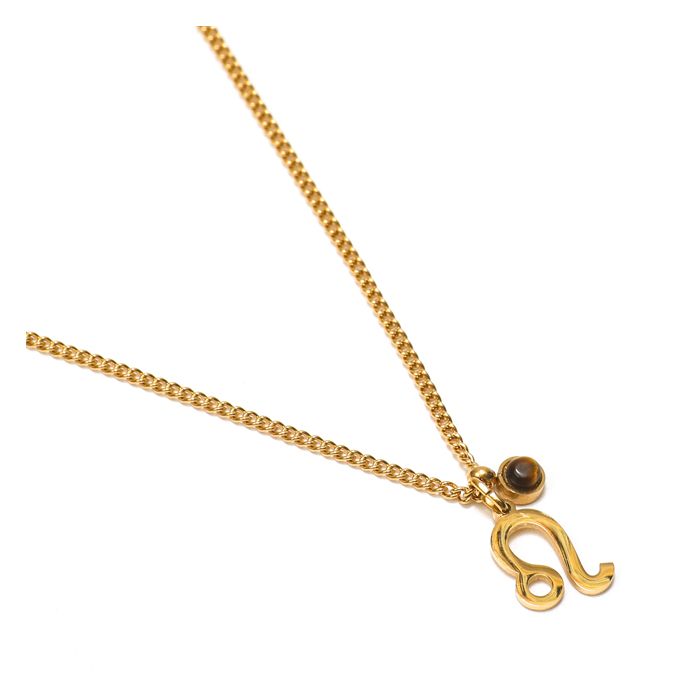 COLLIER ASTRO OEIL DE TIGRE LION 24