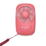 MINI VENTILATEUR RECHARG. ROSE - FTY 28