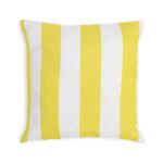 COUSSIN EXTERIEUR RAYE JAUNE