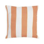 COUSSIN EXTERIEUR RAYE ORANGE