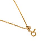 COLLIER ASTRO QUARTZ ROSE TAUREAU 24