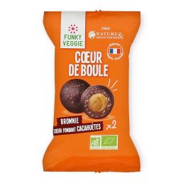 Cœur de boule Brownie fondant cacahuètes • Nature & Découvertes Suisse